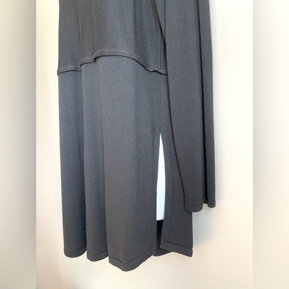 NWOT JJill Long w/ Side Slit 33” Long Tunic Sweater Top - Picture 3 of 6